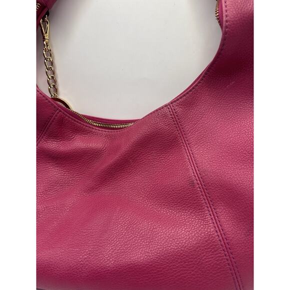 Michael Kors Nolita Large Hobo Shoulder Pink Purse - Picture 5 of 5